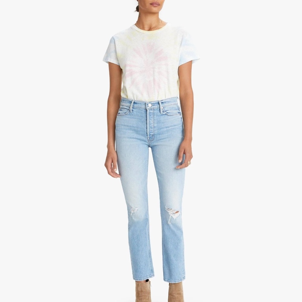 Mother Denim - The Dazzler Button Fly Ankle in Really Intoxicated, size 30 EUC